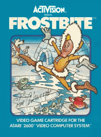 Frostbite Atari 2600  box art
